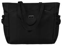 Torba shopper bag torebka damska pojemna na ramię miejska czarna PETERSON