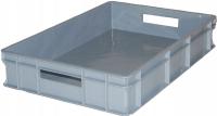 POJEMNIK PLASTIKOWY 600x400x110 SZARY
