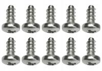 Винт из нержавеющей стали для пластика 3. 5x6. 5 10шт - 02710