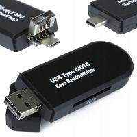 CZYTNIK KART SD microSD USB OTG USB-C micro USB
