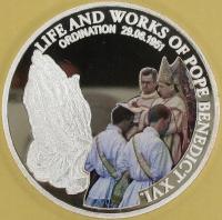 FIJI FIDŻI 2012 Benedykt XVI wyświęcenie 1 dolar dollar