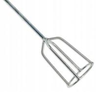 MIESZADŁO DO GIPSU TYNKU GŁADZI KIELICHOWE 80x400mm OCYNK HEX 8mm