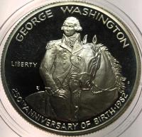 USA 1/2 Half dolara 1982 George Washington SREBRO