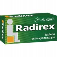 Radirex, 10 tabletek układ pokarmowy zaparcia