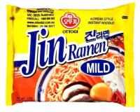 Ottogi мягкий суп Jin Ramen мягкий лапша быстрого приготовления 120 г