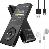 MP3 MP4 ПЛЕЕР FM РАДИО BLUETOOTH ЭЛЕКТРОННАЯ КНИГА ДИКТОФОН ШУМОПОДАВЛЕНИЕ 16 ГБ