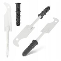 UCHWYT GRZEJNIKA Hak Wieszak Prosty MOCOWANIE KALORYFERA ZACZEP WSPORNIK FR