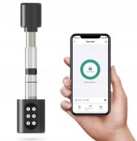 УМНЫЙ ЗАМОК ВСТАВКА 70 ММ ДВЕРНАЯ РУЧКА ЦИЛИНДР PIN BLUETOOTH TUYA RU