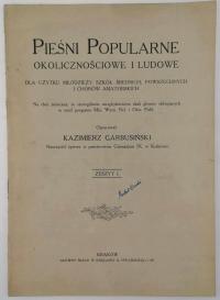 Pieśni popularne, okolicznościowe i ludowe