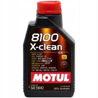 Моторное масло синтетическое Motul 8100 X-clean C3 1 l 5W-40