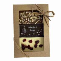 Шоколад с начинкой на Рождество