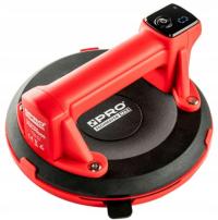 Pro uchwyt do szyb i płytek przyssawka próżniowa aku. wyświetlacz 140 kg