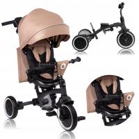 Трехколесный велосипед 2в1 вращающийся регулируемый с козырьком LIONELO TRIS