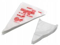 RĘKAW CUKIERNICZY JEDNORAZOWY KOMPLET 100 SZT. - ROZMIAR M - WCDF001 - T037