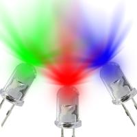 5MM 3V RGB светодиоды автоматически меняют цвет-медленно 25 шт