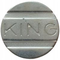 28790. King - token/medal - (5,65g/26mm)