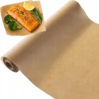 Силиконовая бумага для выпечки коричневый круглый рулон 50 м 5000 см x 38 см