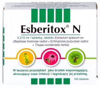 ESBERITOX N лекарство от простуды 100 таблеток