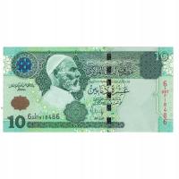 Banknot, Libia, 10 Dinars, KM:70a, UNC(65-70)