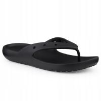 Вьетнамки, Женские шлепанцы Crocs классический флип V2 209402001 черный