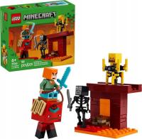 KLOCKI LEGO MINECRAFT 21266 BITWA NA MOŚCIE NETHERU NOWE DLA DZIECKA +TORBA