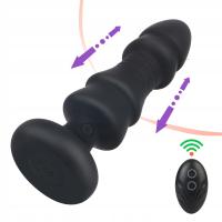 WIBRATOR CZARNY Z PILOTEM MODEL L1425-1