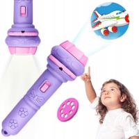 LATARKA PROJEKTOR DLA DZIECI POKAZ SLAJDÓW RZUTNIK PREZENT NA ŚWIĘTA