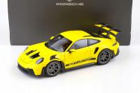 Porsche 911 992 GT3 RS Racing yellow WAP DEALER 1:18