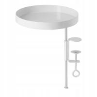 Kwietnik PARAPETOWY z zaciskiem rozmiar M BIAŁY