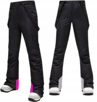 ЖЕНСКИЕ ЛЫЖНЫЕ БРЮКИ ЗИМНИЕ СНОУБОРД ЗИМНИЕ ЧЕРНЫЕ ПОДТЯЖКИ