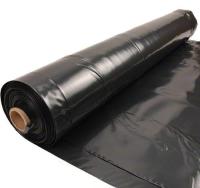 Черная изоляционная пленка для строительства под напольными стяжками 0,3 0,30 мм 5x20m