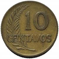 44711. Peru - 10 centavo - 1952r.