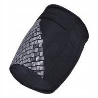 OPASKA BIEGOWA NA RAMIĘ - DUŻA KIESZEŃ - CZARNA