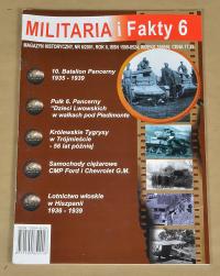 MILITARIA I FAKTY NR 6/2001 100% PROFESJONALNY B.CIEKAWY Z KOLEKCJI PIĘKNY