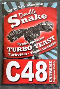Дистилляционные дрожжи Double Snake C48 Turbo