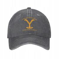 2022 Vintage Yellowstone National Park Denim czapk