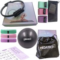 ZESTAW KÓŁEK DO PILATESU JOGA JOGI GUMY OPOROWE DO ĆWICZEŃ PIŁKA RING TORBA