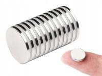MAGNES NEODYMOWY 10x2 N42 SILNY WALCOWY 10SZTUK BARDZO MOCNY