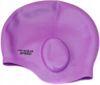 Czepek pływacki zakrywający uszy Aqua Speed Ear Cap 09 fioletowy