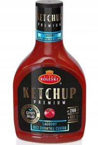 Ketchup Premium 425g bez dodatku cukru- ŁAGODNY
