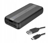 Powerbank Reinston 20000 mAh czarny