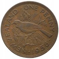 26568. Nowa Zelandia, 1 pens, 1956r.