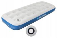 Materac dmuchany jednoosobowy z pompką nożną 188 x 73 Blaupunkt IM410