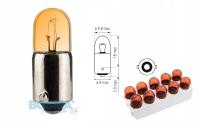 Żarówka BOSMA 12V 4W BA9s ORANGE (4568) OP 10 SZT z