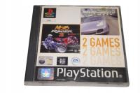 Gra Need For Speed Porsche 2000 / Moto Racer 2 Sony PlayStation (PSX)