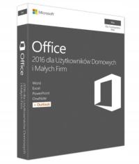 Microsoft Office 2016 HB MAC OS 1 PC / licencja wieczysta BOX