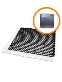 Paleta GEOKRATA - kratki trawnikowe EuroGravel PLUS, czarne, 42,55 m²