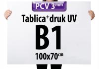 Tablica Szyld Druk UV Plansza PCV 3mm B1