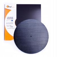 Mata do gramofonu Vinylspot carbon+welur