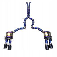 Porsche Panamera (2017-2024) - Tłumik Układ Wydechowy TYTAN Klapy